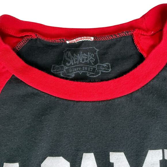 Beer Pong Novelty Shirt Mens Medium I Came To Get My Balls Wet T-Shirt Red Black - Picture 3 of 8